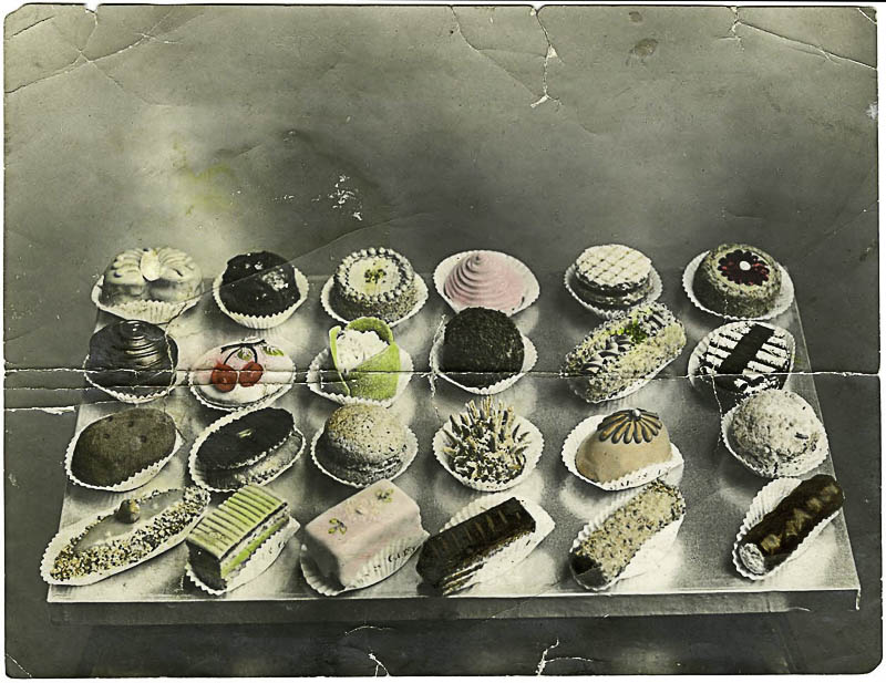 Hand coloured photograph from the 1930s