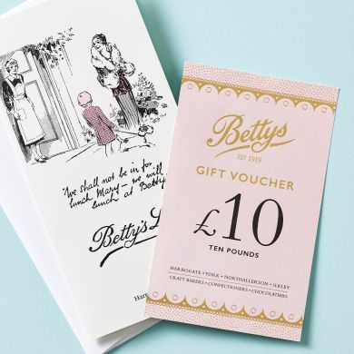 Bettys Café £10 Gift Voucher