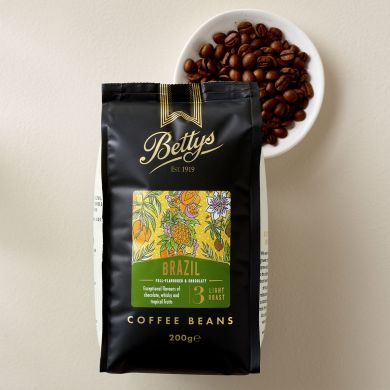 Bettys Single Origin Brazil Coffee Beans 200g