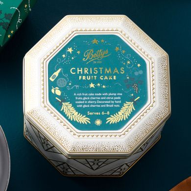 Christmas Fruit Cake in a Tin