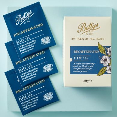 Bettys Decaffeinated Black Tea 20 Tea Bags