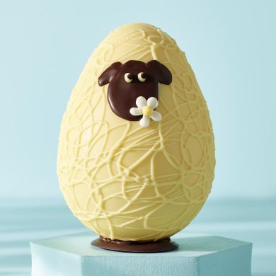 Jenny the Sheep White Chocolate Easter Egg