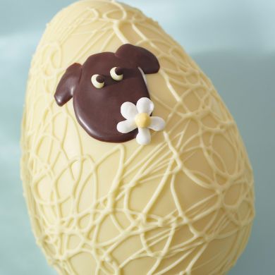 Jenny the Sheep White Chocolate Easter Egg