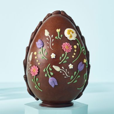 Spring Flowers Milk Chocolate Easter Egg