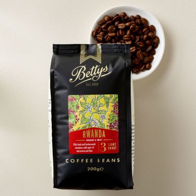 Bettys Single Origin Rwanda Coffee Beans 200g