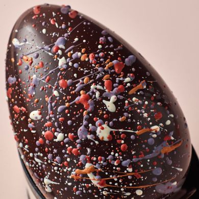 Speckled Dark Chocolate Easter Egg