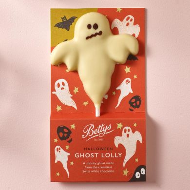 White Chocolate Ghost Lolly