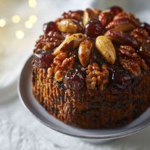 Christmas Fruit Cake in a Tin