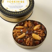 Oval Yorkshire Fruit Cake in a Tin