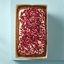 Raspberry & Vanilla  Loaf Cake 