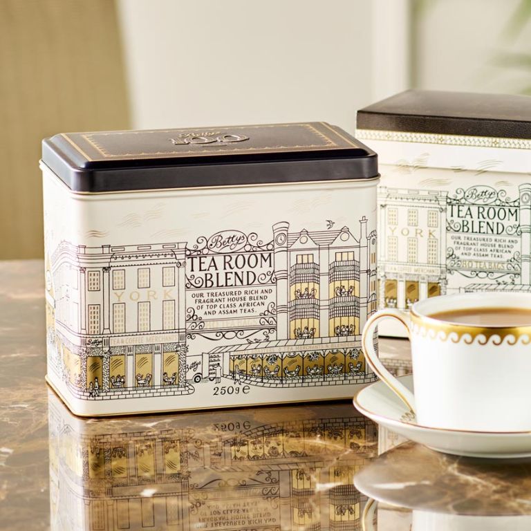 Bettys Tea Room Blend Caddy 80 Tea Bags Bettys