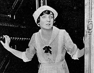 Actress Winifred Barnes as Betty