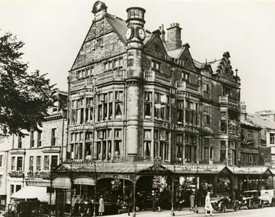 The Café Imperial, Harrogate, in 1924